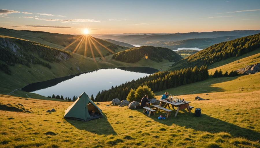 Waarom de auvergne perfect is voor een natuurcamping